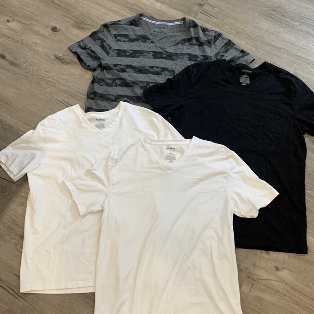 Express Mens V Neck tshirts